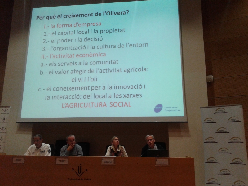 Experiències d''èxit en emprenedoria social, amb Som Energia i L'Olivera