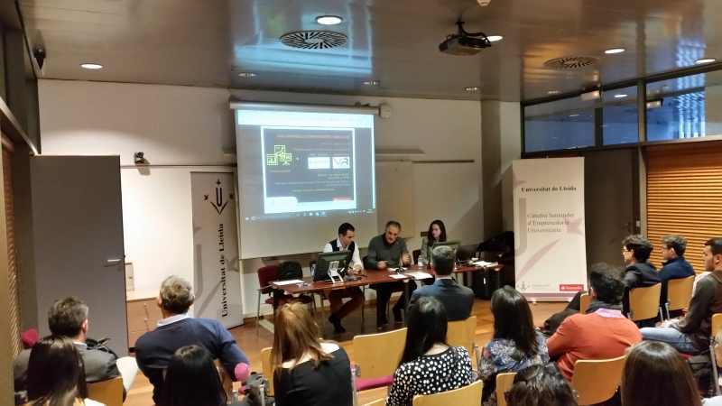 Conferencia: Financiación en start-ups innovadoras, con las start-ups BlackPier y Vudoir BlackPier y Vudoir