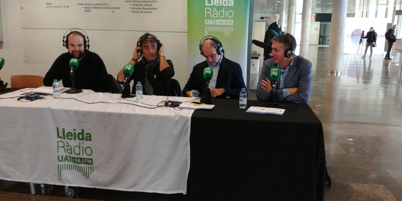Jornada Endavant, entrevista de Lleida Radio UA1 al director de la Càtedra, Ramon Saladrigues