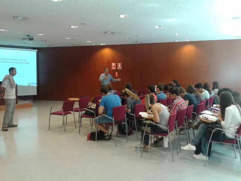 Assistents a la formació Moment de la formació