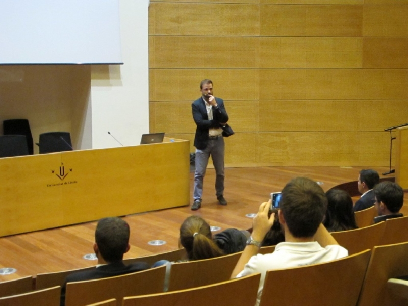 Ponencia de Pere Ortiz, de la empresa de ciberseguridad Andubay