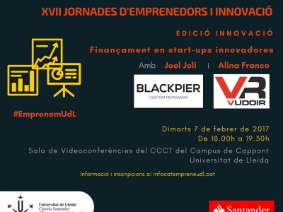 Finançament en start-ups innovadores