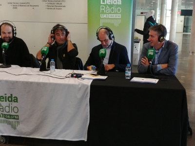 Jornada Endavant, entrevista de Lleida Radio UA1 al director de la Càtedra, Ramon Saladrigues