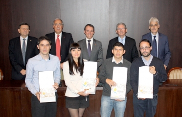 Premiados con los rectores